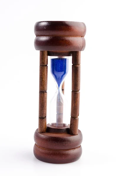 Timglas, timglas isolerad på vit bakgrund — Stockfoto