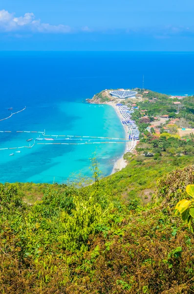 Pattaya şehir Tayland Koh Larne Adası tropik beach — Stok fotoğraf