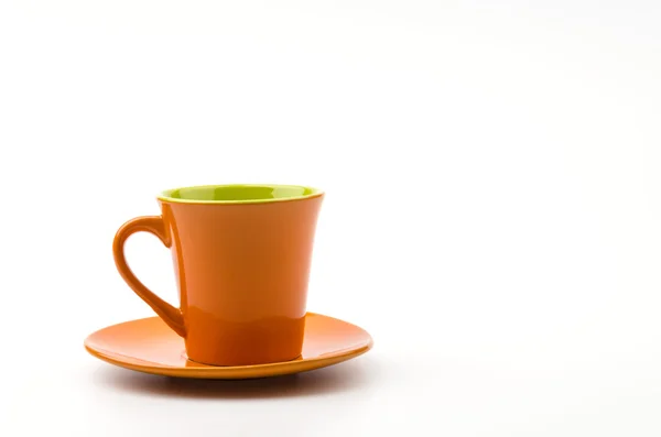 Isolated Orange mug — Stock Photo, Image