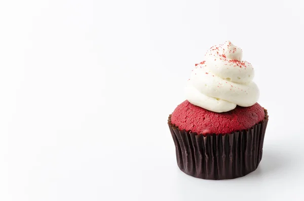 Cupcake di velluto rosso — Foto Stock