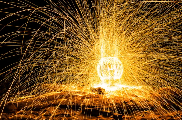 火の光 — ストック写真