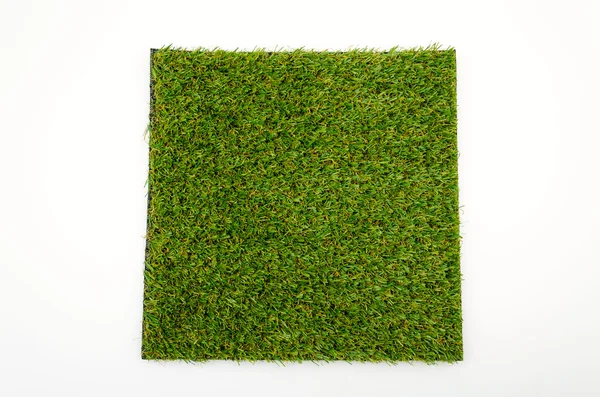 Grass mat isolated white background — Zdjęcie stockowe