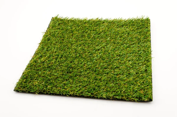 Grass mat isolated white background — Stock fotografie