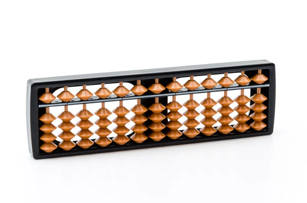 Abacus isolado fundo branco — Fotografia de Stock