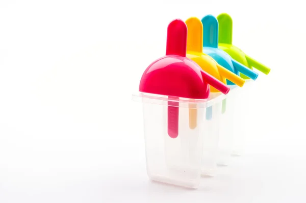 Is popsicle isolerade vit bakgrund — Stockfoto