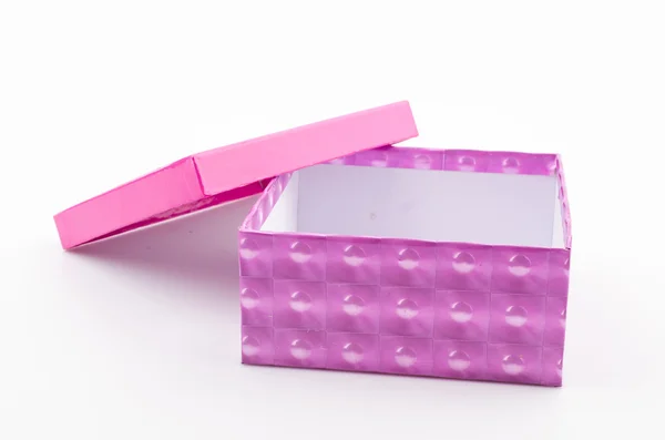 Pink gift box — Stock Photo, Image