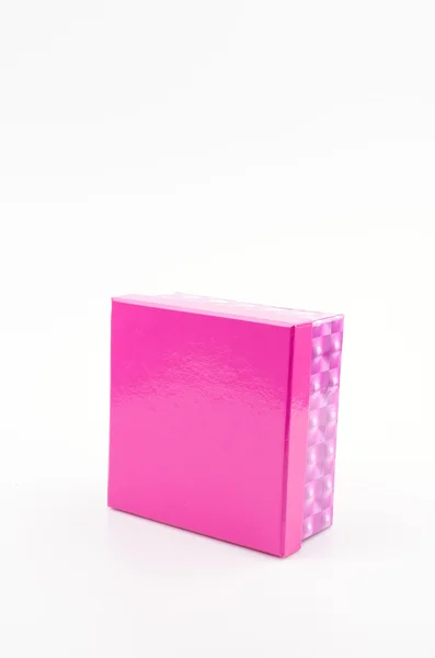 ピンクギフトボックス — ストック写真