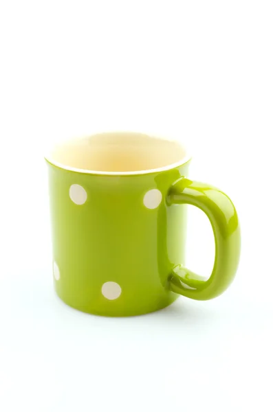 Green mug — Stock Photo, Image