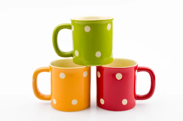 Color mugs — Stock Photo, Image