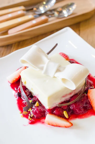 Aardbei dessert — Stockfoto