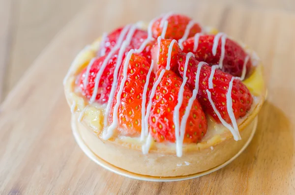 Tarte aux fraises — Photo