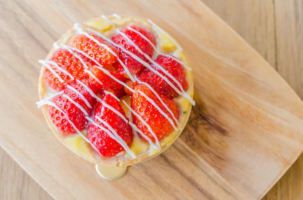 Tarte aux fraises — Photo