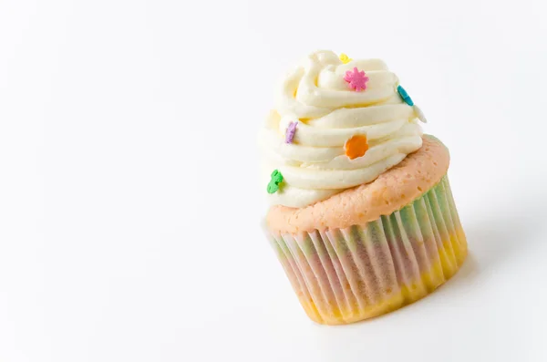 Cupcake arco iris — Foto de Stock