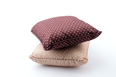 izole yastığın beyaz arka plan