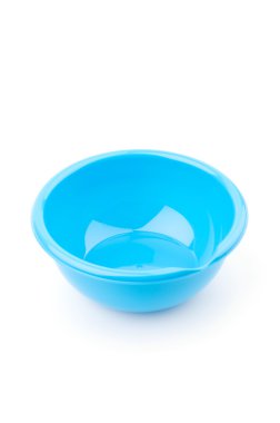 plastik kase izole beyaz arka plan