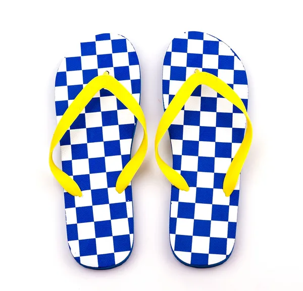 Flip flops isolated white background — Stock Photo, Image