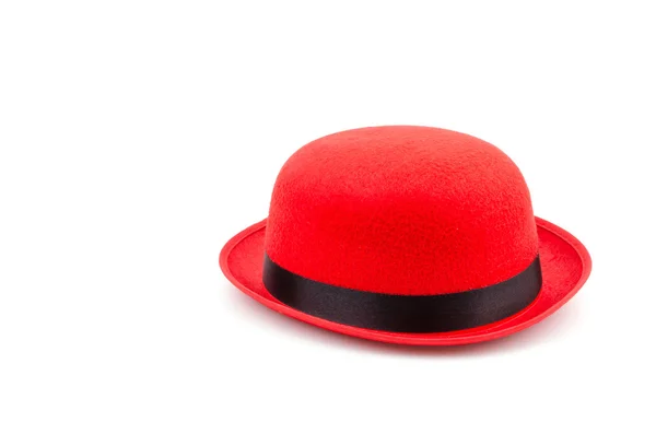 Roter Hut isoliert weißer Hintergrund — Stockfoto
