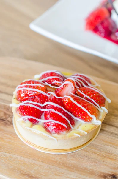 Crostata di fragole — Foto Stock