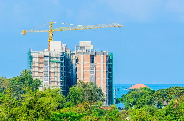 Kraan bouw — Stockfoto