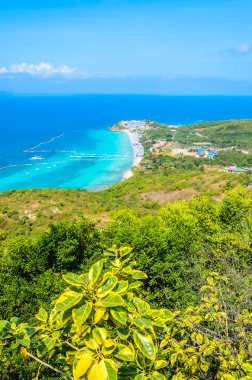 pattaya şehir Tayland Koh Larne Adası tropik beach