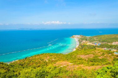 pattaya şehir Tayland Koh Larne Adası tropik beach