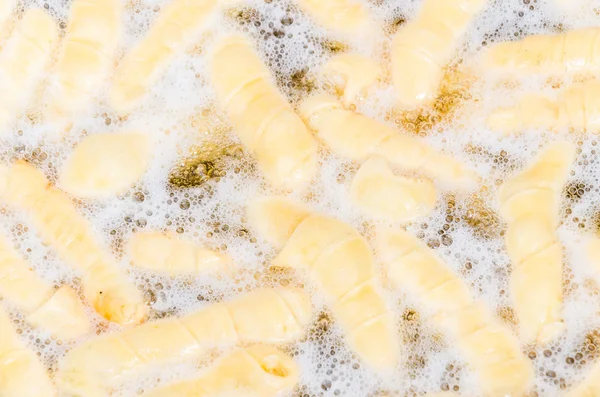 Friterad banan — Stockfoto