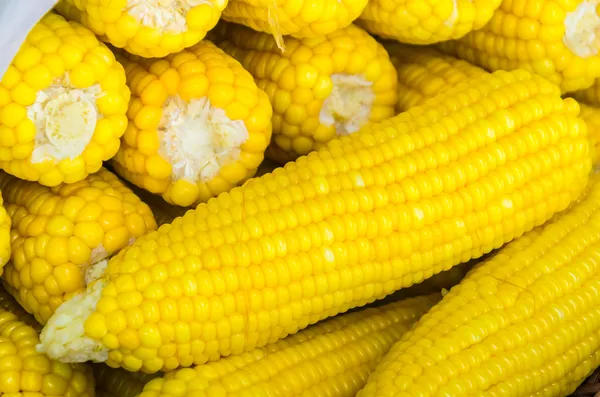 Steam corn — Stock Photo, Image