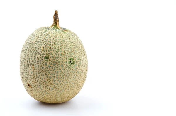 Melon isolerade vit bakgrund — Stockfoto