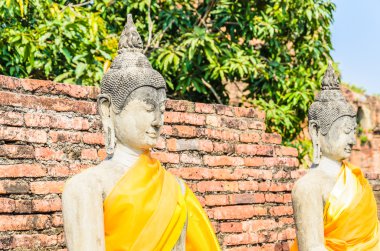 WAT yai chaimongkol Tapınağı ayutthaya, Tayland