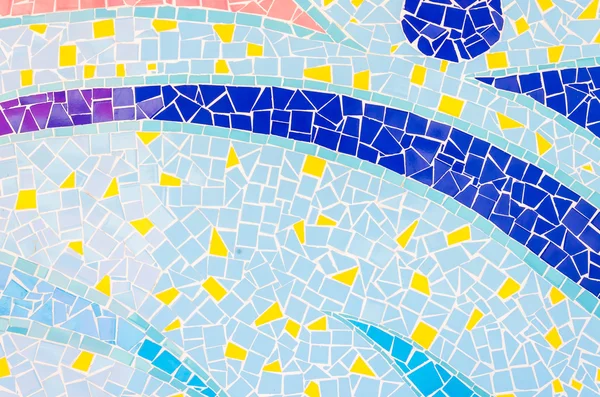 Colore mosaico texture sfondo — Foto Stock