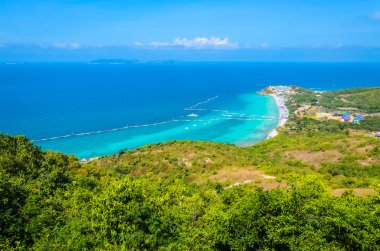 pattaya şehir Tayland Koh Larne Adası tropik beach