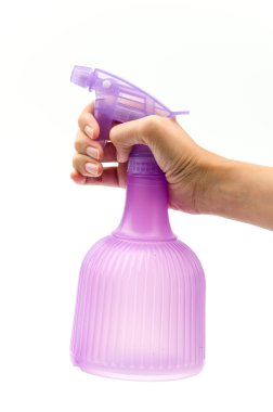 İzole edilmiş sprey şişesi.