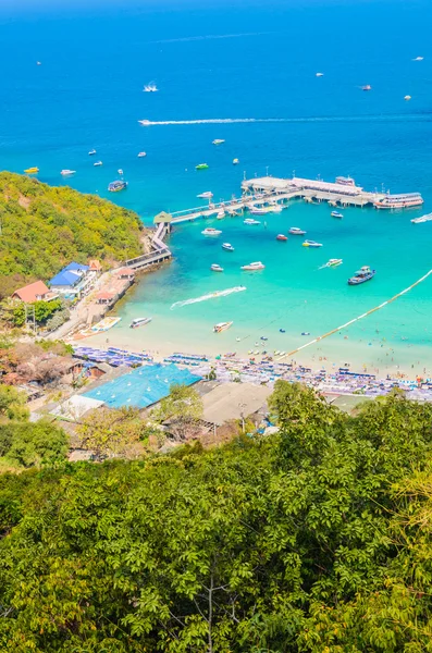 Koh larn isla tropical playa en la ciudad de pattaya Tailandia —  Fotos de Stock