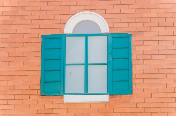 Vintage toskana italienisches fenster italienischer toskana stil — Stockfoto