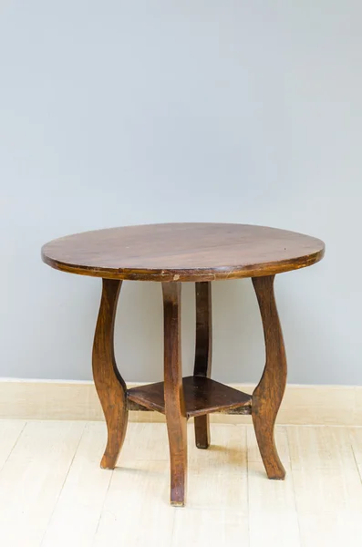 Mesa de silla de madera — Foto de Stock