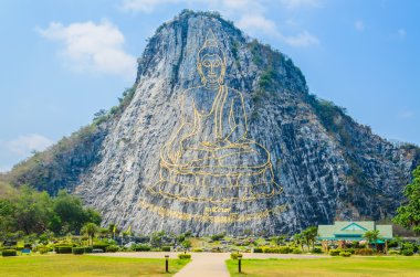 Buda'nın dağ pattaya Tayland