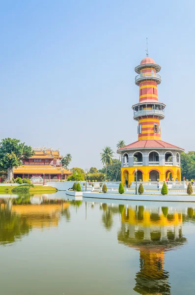 Tower in bang pa-in palace — Stock Photo, Image