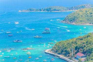Pattaya Tayland 'daki Koh Larn Adası