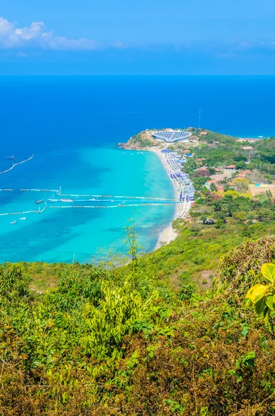 Isola di larn koh spiaggia tropicale nella città di Pattaya Thailandia — Foto Stock