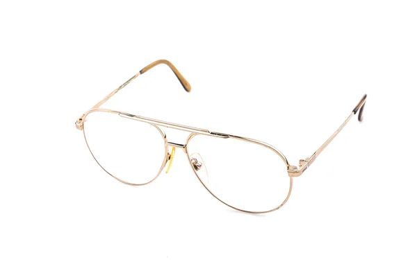 Óculos isolado fundo branco — Fotografia de Stock