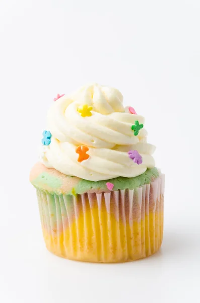 Cupcake arco iris —  Fotos de Stock