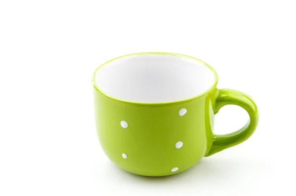 Green mug — Stock Photo, Image