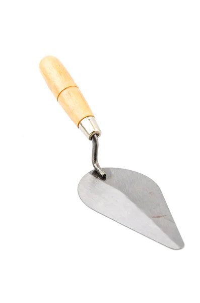 Trowel on white — Stock Photo, Image