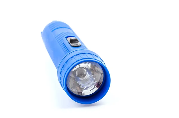 Flashlight on white — Stock Photo, Image