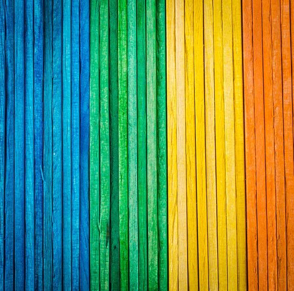 Colorful wood texture background — Stock Photo, Image