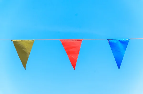 Banderas de fiesta de color — Foto de Stock