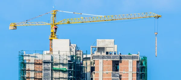 Construcción de grúas —  Fotos de Stock