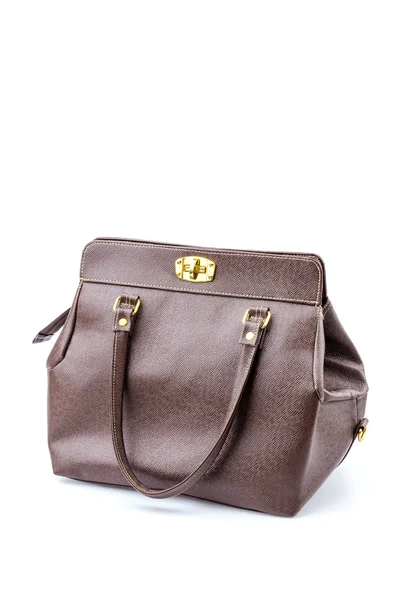 Woman leather bag — Stock Photo, Image