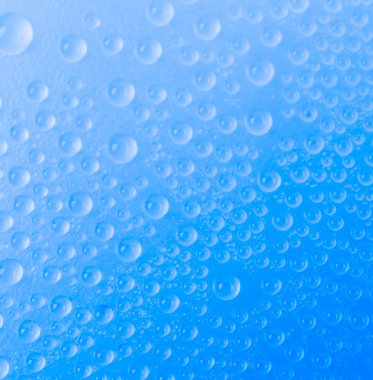 renk üzerinde su damlası