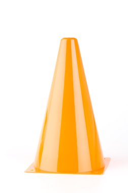 trafik konileri izole